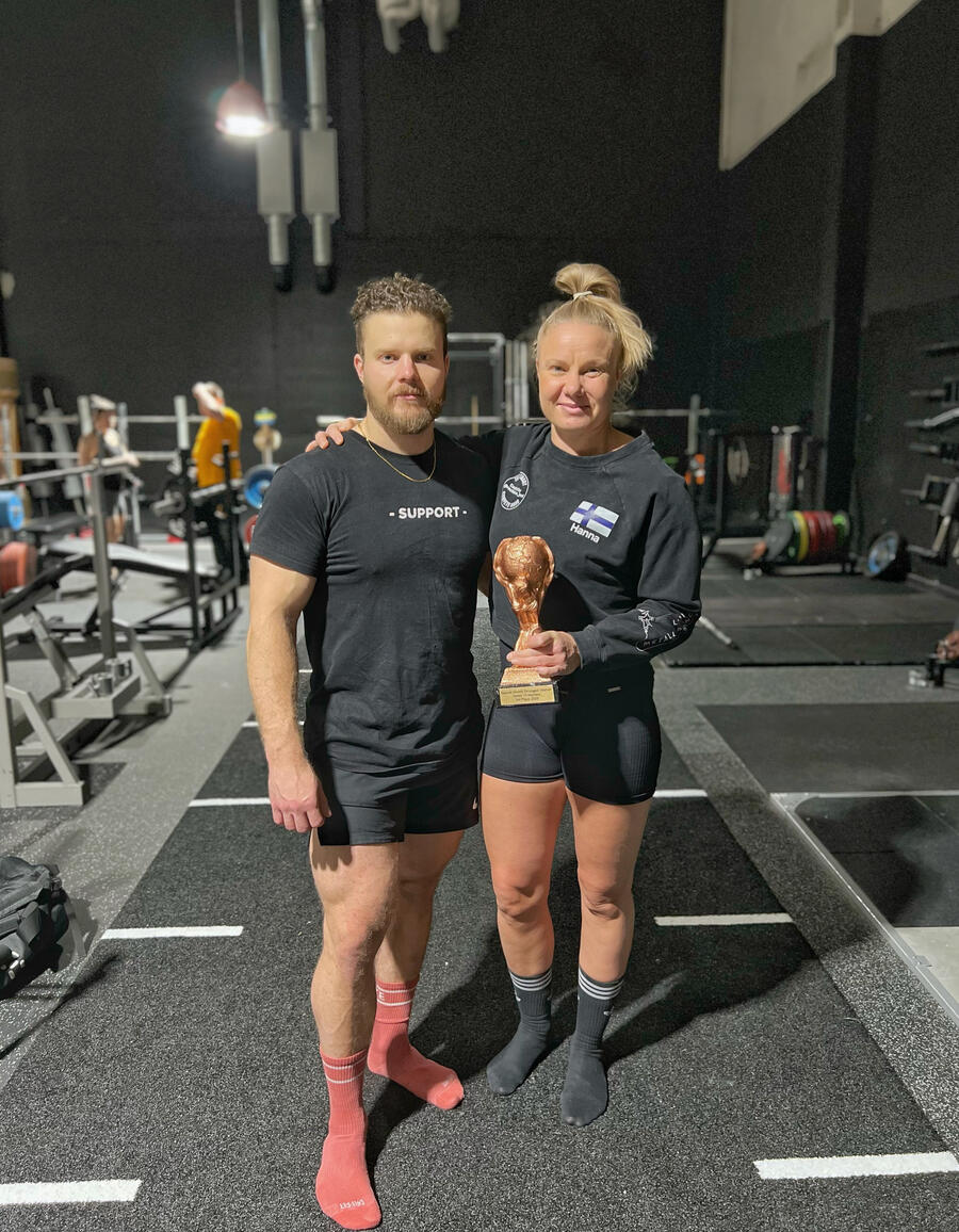 Oliver Uukuniemen Vahvin U105kg ja paikka SVM Finaaliin